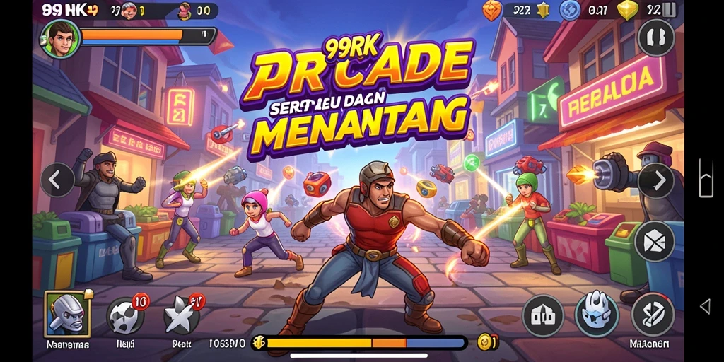 Screenshot gameplay 99RK menampilkan aksi seru dan grafis yang menarik.