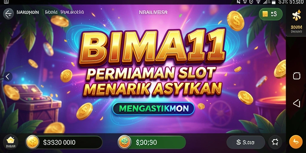 Screenshot gameplay BIMA11 yang menampilkan grafis dan tema menarik.