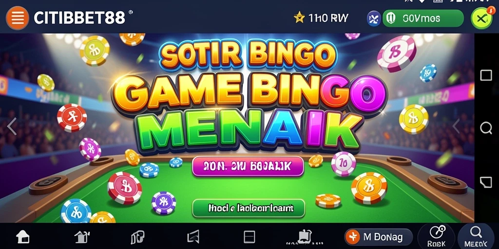 Screenshot gameplay seru dari CITIBET88 yang memperlihatkan keseruan Bingo.