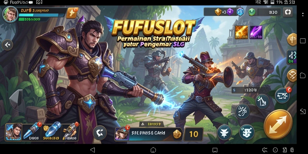 Tampilan utama gameplay FUFUSLOT yang menarik dan penuh strategi.