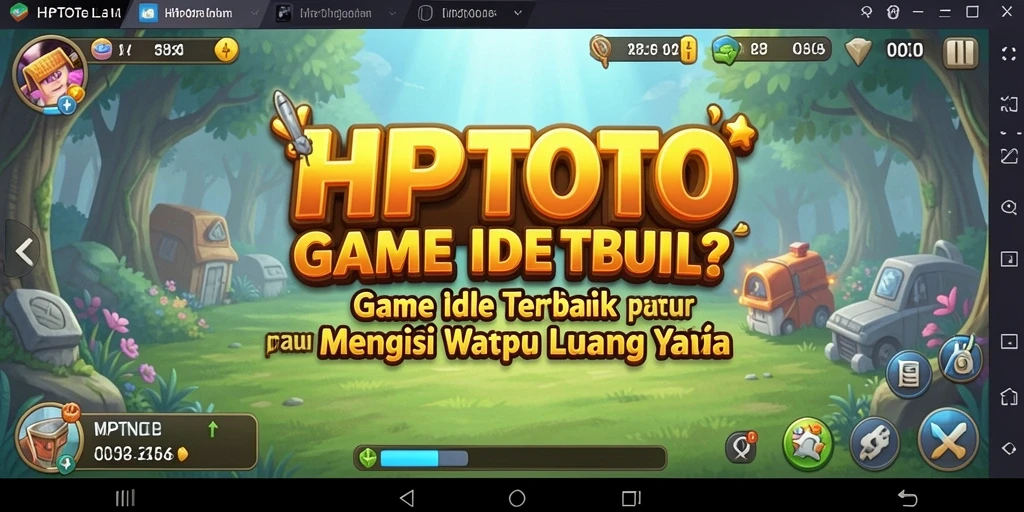Tampilan gameplay HPTOTO yang menarik dengan elemen Idle yang menyenangkan.