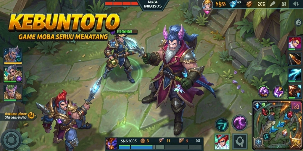 Tampilan menarik dari gameplay KEBUNTOTO yang mendebarkan.