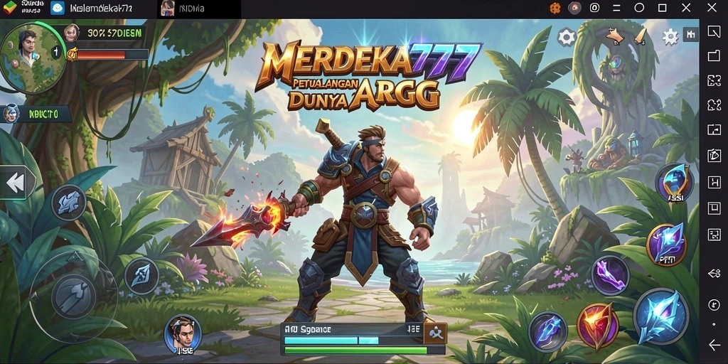 Gameplay seru MERDEKA777 dengan elemen ARPG yang menakjubkan.