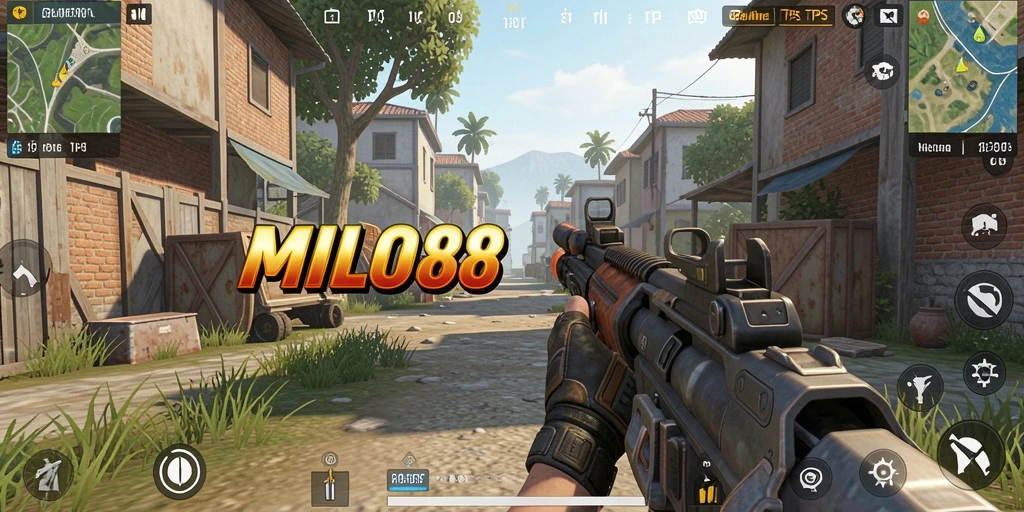 Screenshot gameplay menegangkan dari MILO88 yang menunjukkan aksi epik.