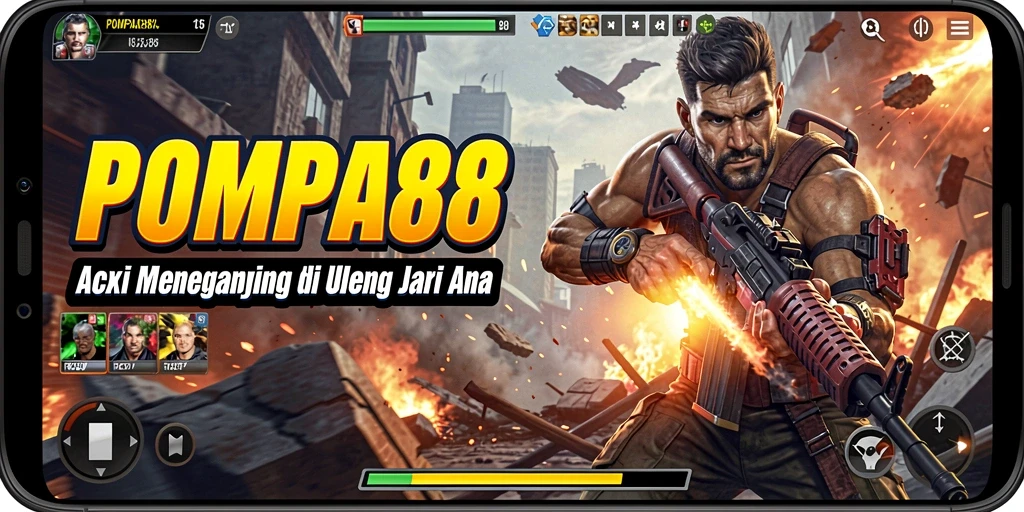 Tampilan bermain seru POMPA88 dengan aksi menegangkan.