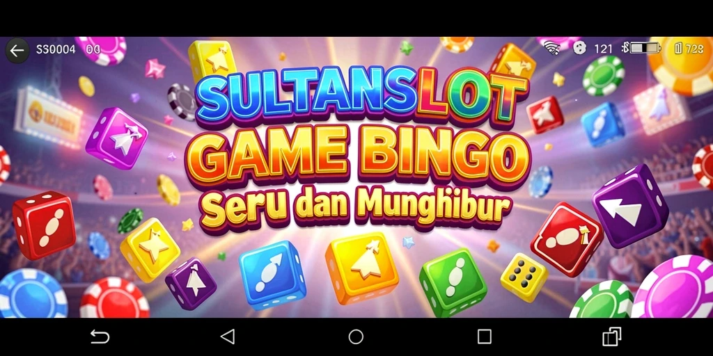 Screenshot gameplay SULTANSLOT menunjukkan suasana permainan Bingo yang seru.