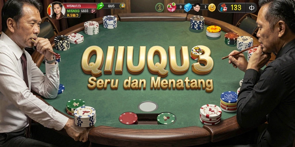 Tampilan gameplay menarik dari WISNU123 dengan aksi QiuQiu.
